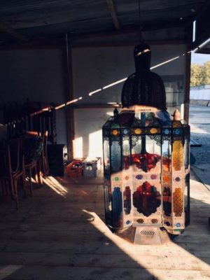 Lanterne marocaine géante