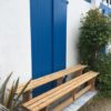 Paire de bancs de ferme – Image 8