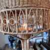 Grand lampadaire en rotin – Image 12