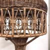 Grand lampadaire en rotin – Image 10