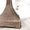 Grand lampadaire en rotin – Image 5