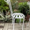 Série de six chaises de jardin François Carré – Image 2
