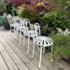 Série de six chaises de jardin François Carré – Image 10