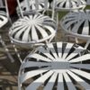 Série de six chaises de jardin François Carré – Image 8