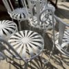 Série de six chaises de jardin François Carré – Image 7