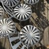 Série de six chaises de jardin François Carré – Image 6