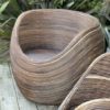 Paire de fauteuils roseau années 60 – Image 6