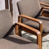 Paire de fauteuils Années 50/60 – Image 4