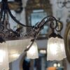 Grand lustre Art déco – Image 9