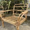 Paire de fauteuils en rotin – Image 6