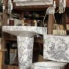Rare ensemble pour lieu d'aisance en porcelaine de Paris – Image 8