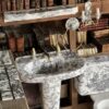 Rare ensemble pour lieu d'aisance en porcelaine de Paris – Image 4