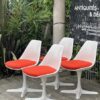 Série de Quatre chaises Tulipe par Maurice Burke – Image 9