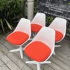 Série de Quatre chaises Tulipe par Maurice Burke – Image 10