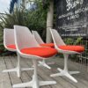 Série de Quatre chaises Tulipe par Maurice Burke – Image 6