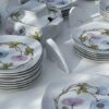 Service de table à fleurs – Image 13
