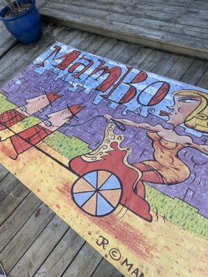 Banderole PVC pour Mambo