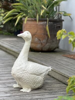 Oie en céramique