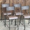 Série de 4 tabourets style industriel – Image 11