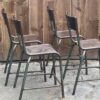 Série de 4 tabourets style industriel – Image 9
