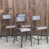 Série de 4 tabourets style industriel – Image 6